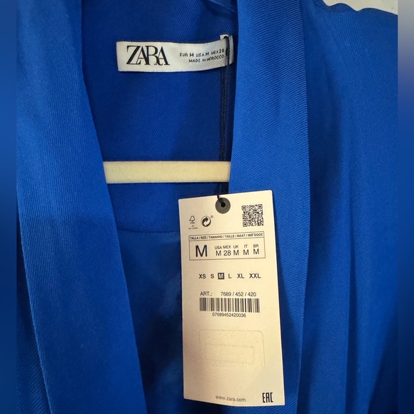 ZARA wrap mini dress - Picture 2 of 5